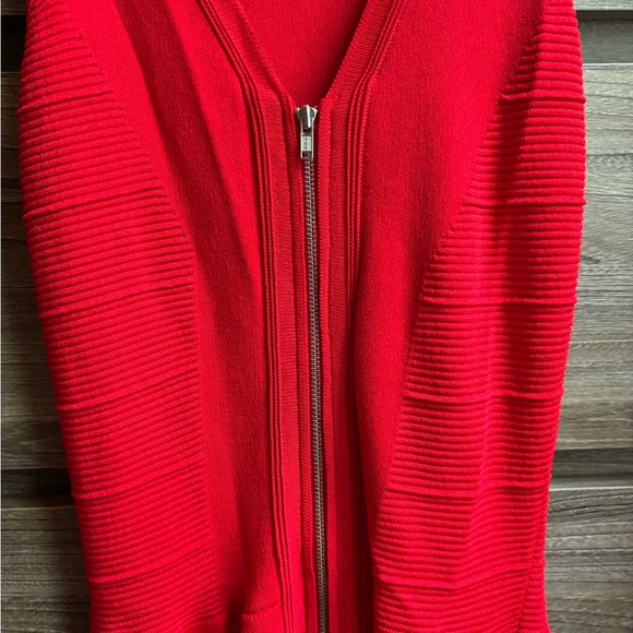 Twik by Simons Red Midi Dress XS - Picture 4 of 6